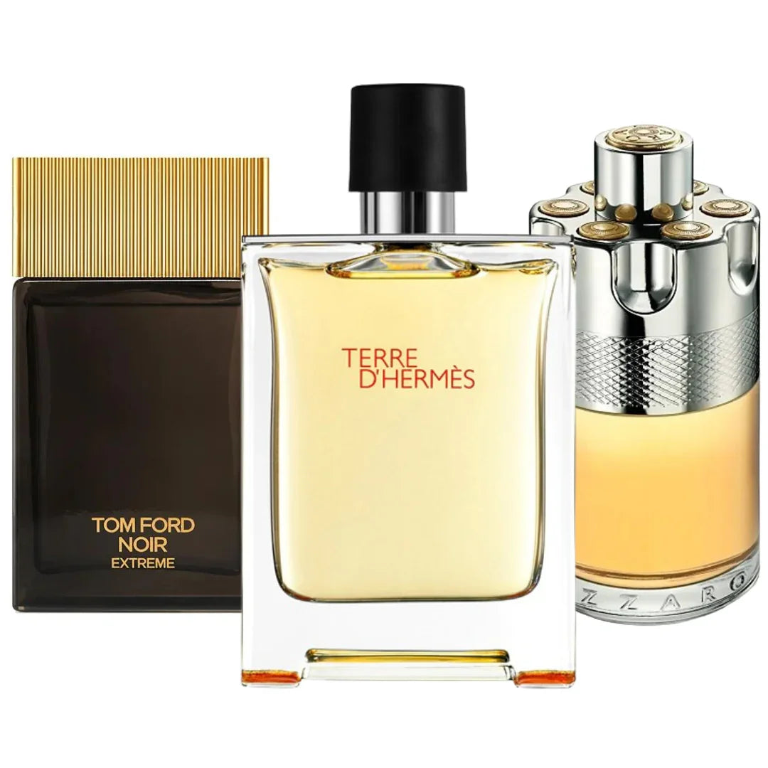 Zestaw 3 Perfum | Terre de’Hermes + Azzaro Wanted + Noir Extreme