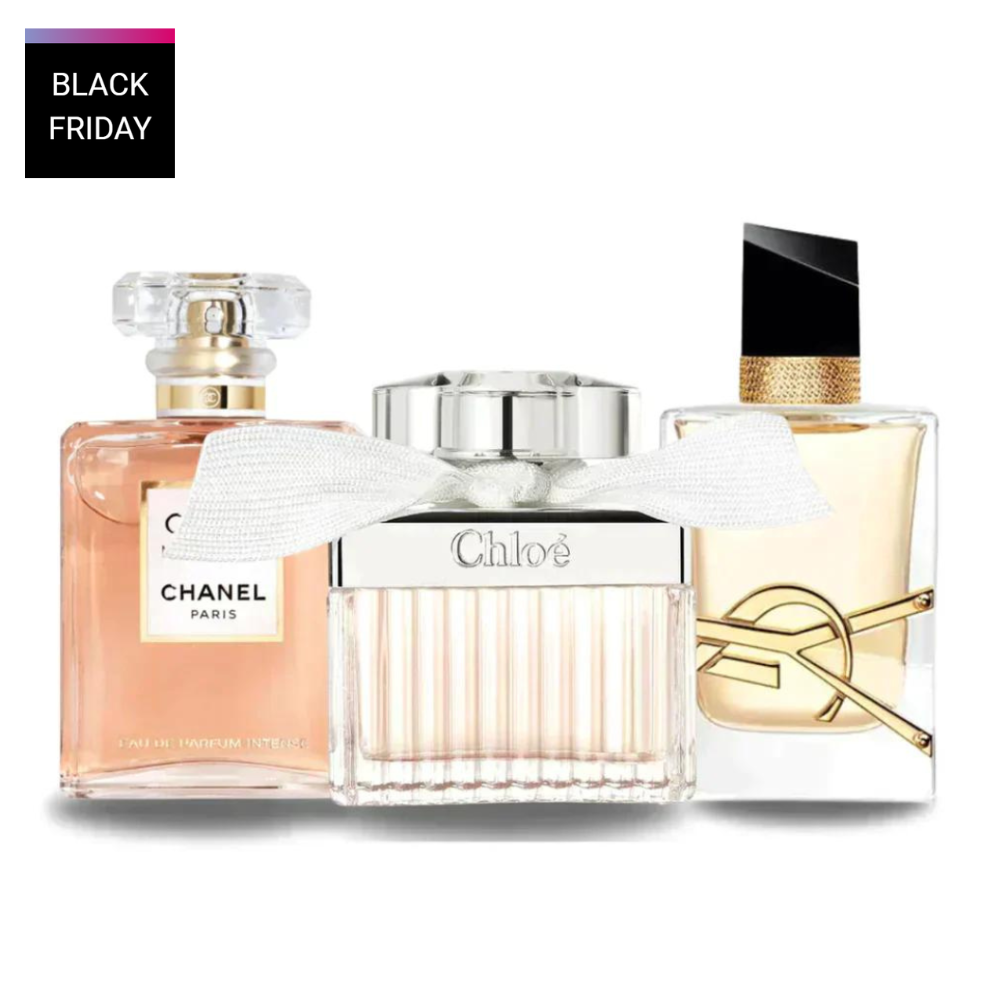 3 perfumy Chanel COCO MADEMOISELLE, Yves Saint Laurent LIBRE et CHLOÉ (Eau de Parfum) !!!