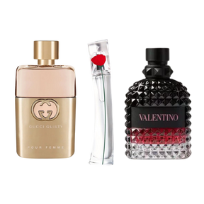 3 perfumy Gucci Guilty, Valentino Intense, Flower By Kenzo (Eau Parfum)