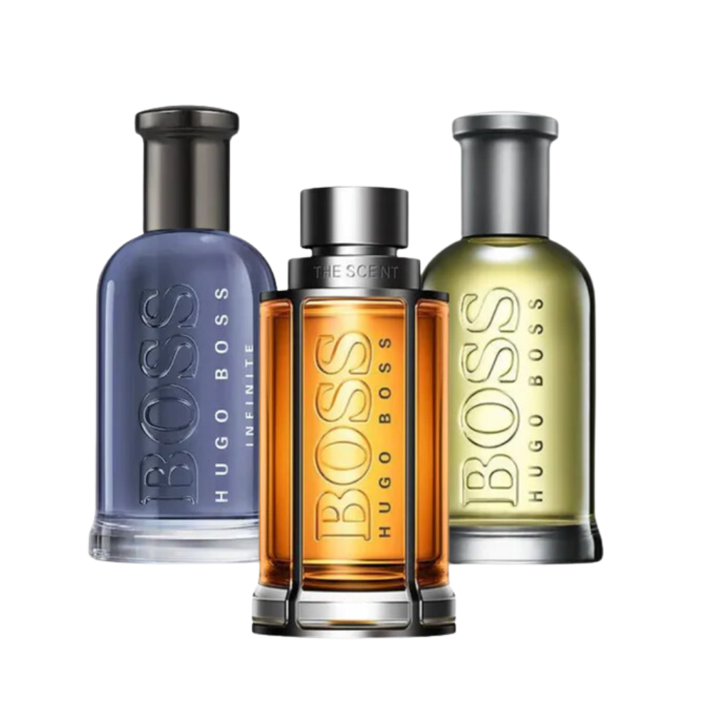 3 perfumy BOSS THE SCENT, BOSS BOTTLED et BOTTLED INFINITE