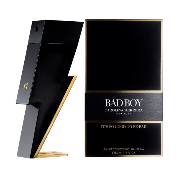 3 perfumy Carolina Herrera BAD BOY, Carolina Herrera 212 VIP BLACK e Paco Rabanne INVICTUS 100ml (Eau de Parfum)